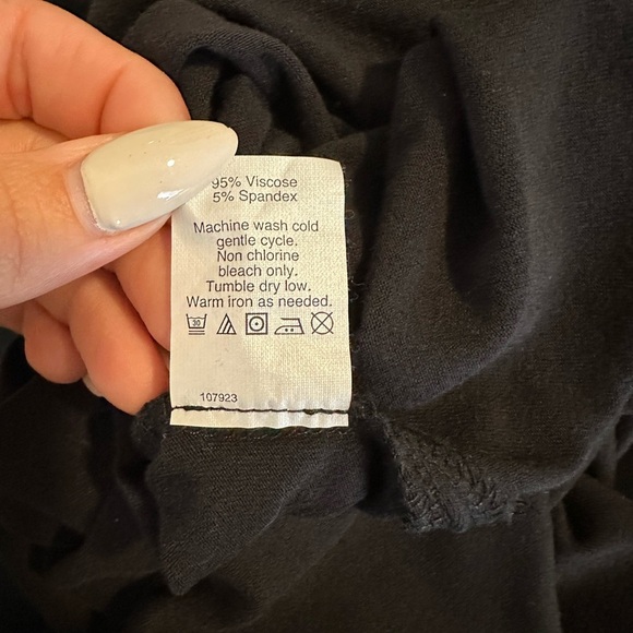 J. Crew black long maxi dress with cinched waist​​ - Picture 7 of 7